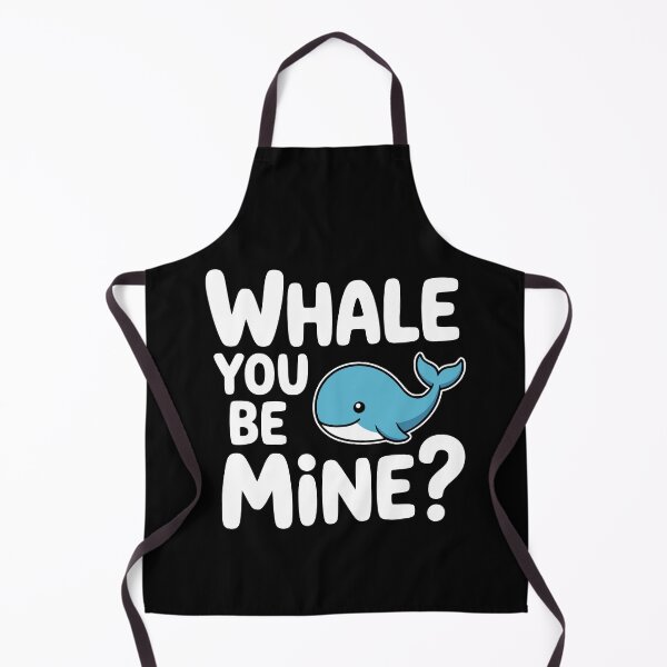 Item preview, Whale You Be Mine! Funny Whale Pun designed and sold by PMCreative.