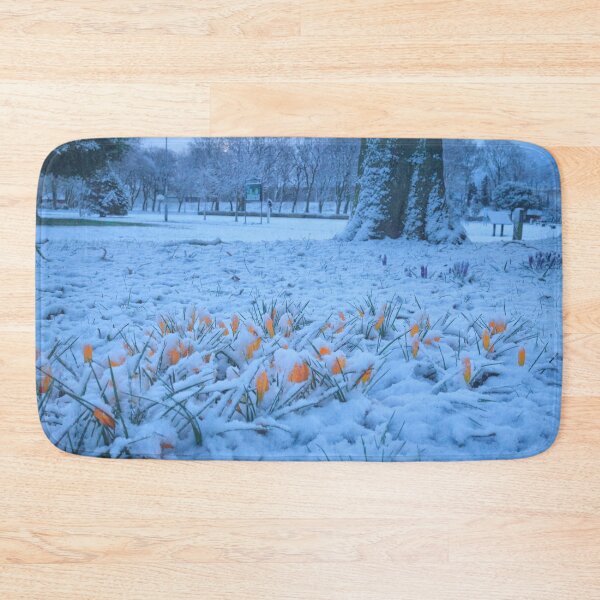Item preview, Yellow Crocuses in Snow designed and sold by Violaman.