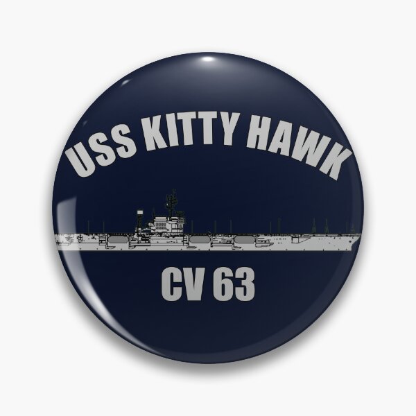 Item preview, USS Kitty Hawk CV-63 – Vintage Aircraft Carrier Profile designed and sold by Fajar.