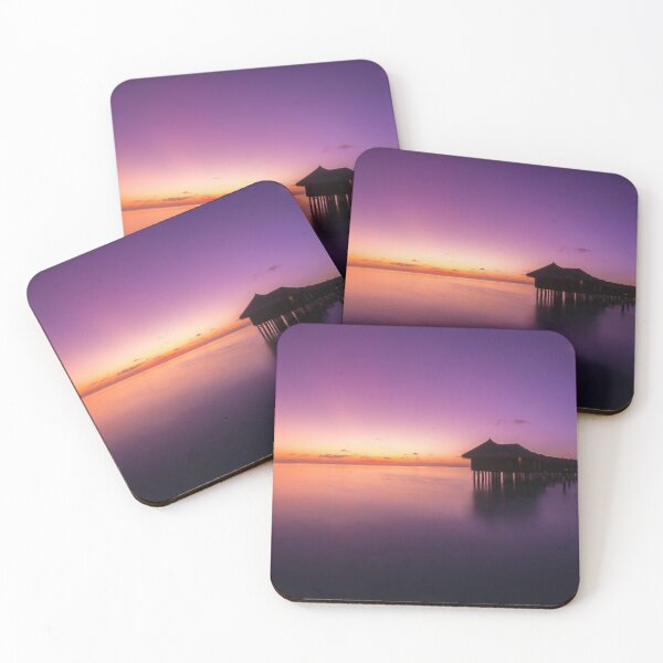 Item preview, Watervillas sunset, Maldives designed and sold by CharlieDesings.