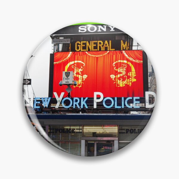 Item preview, New York Police Station Times Square designed and sold by Paul Thompson Photography.