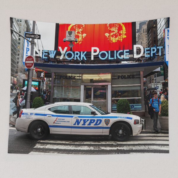 Item preview, New York Police Station Times Square designed and sold by Paul Thompson Photography.