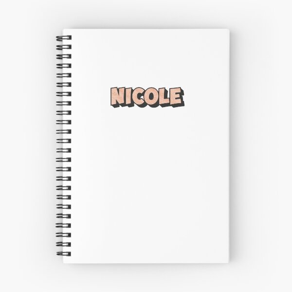 Item preview, Nicole Personalized Custom Name Design for Girls, Teens, and Women designed and sold by Watsonarts.