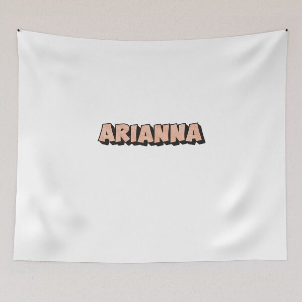 Aperçu de l'œuvre Arianna, un modèle de prénom personnalisé pour filles, adolescentes et femmes créée et vendue par Watsonarts.