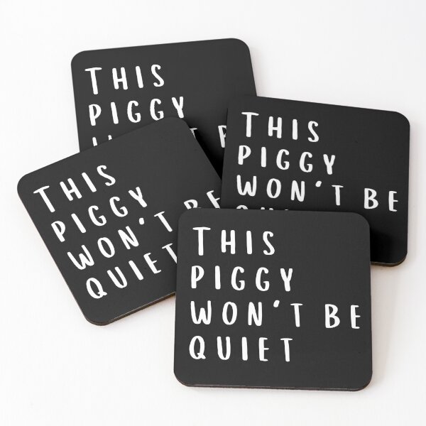 Item preview, This Piggy Won't BE Quiet designed and sold by faridman.