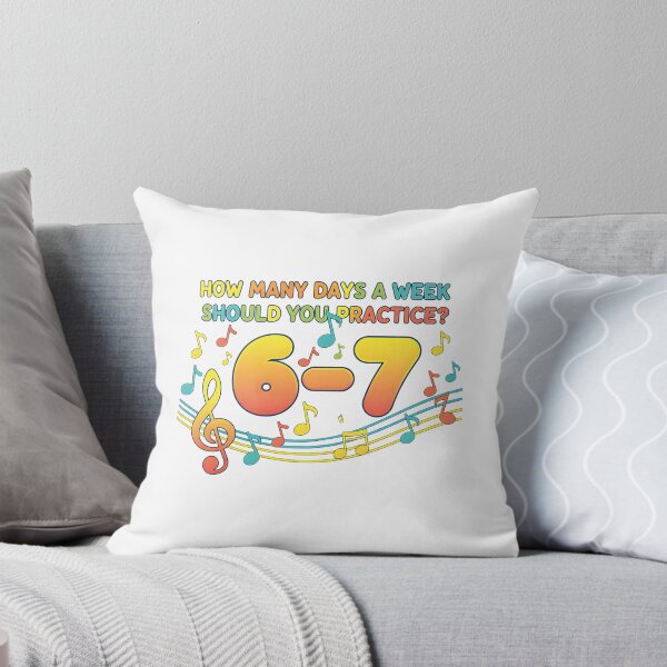 Item preview, Musician Sixty Seven Practice Quote With Colorful Notes designed and sold by clarabersetart.