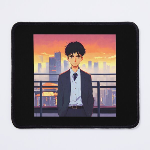 Item preview, Young Winston in Kyoto designed and sold by KitsuneKowai.