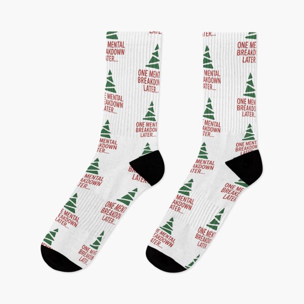 Item preview, One Mental Breakdown Christmas Humor designed and sold by MonkiFlipp.