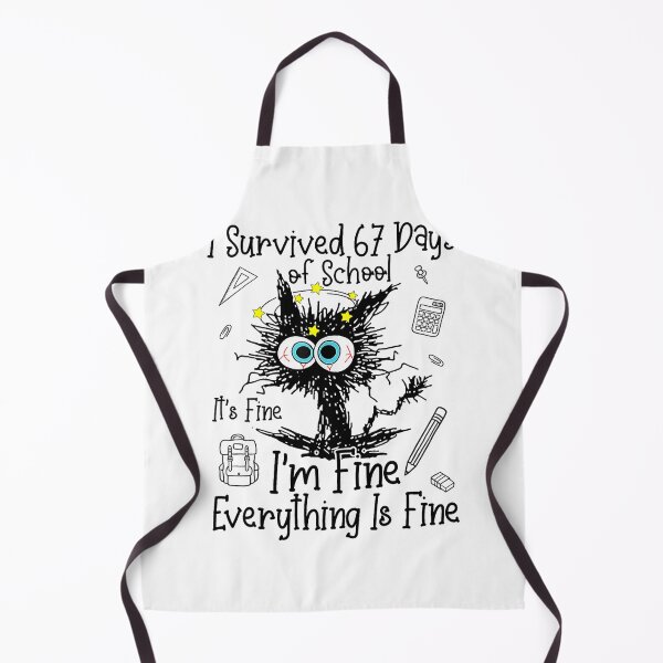 Item preview, Cat I Survived Sixty Seven Days With Chaotic designed and sold by clarabersetart.