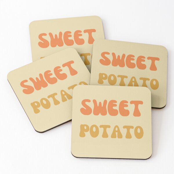 Item preview, Sweet Potato and Kind of Rude Potato, Groovy style designed and sold by artprintschabab.