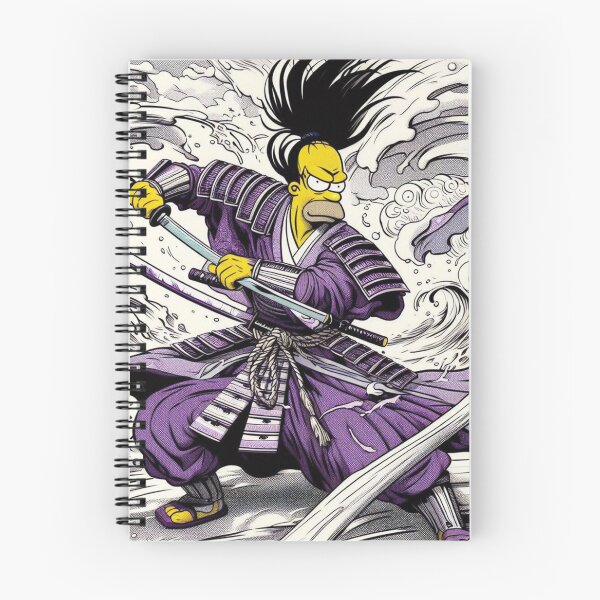 Artikelvorschau, "Katana Krusty: Samurai der Duff-Dynastie" entworfen und verkauft von Print Fiction.