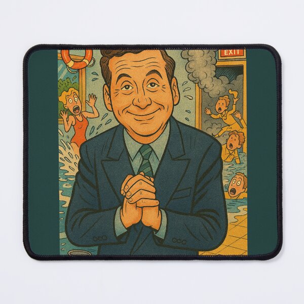 Item preview, The Brittas Empire Cartoon Style Design designed and sold by TVNostalgia .