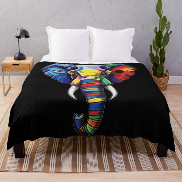 Item preview, Rainbow Elephant Majesty designed and sold by ElephantVibes.