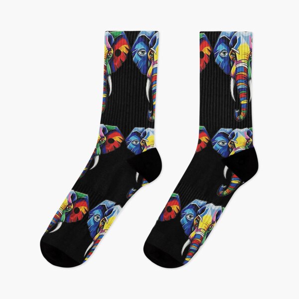 Item preview, Rainbow Elephant Majesty designed and sold by ElephantVibes.