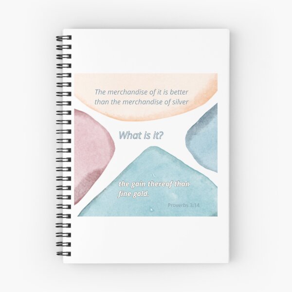 Item preview, Proverbs 3:14 designed and sold by Undonemadenew.