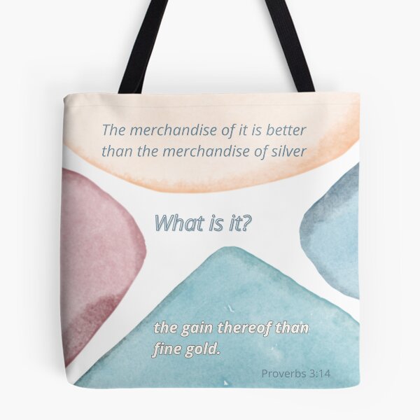 Item preview, Proverbs 3:14 designed and sold by Undonemadenew.