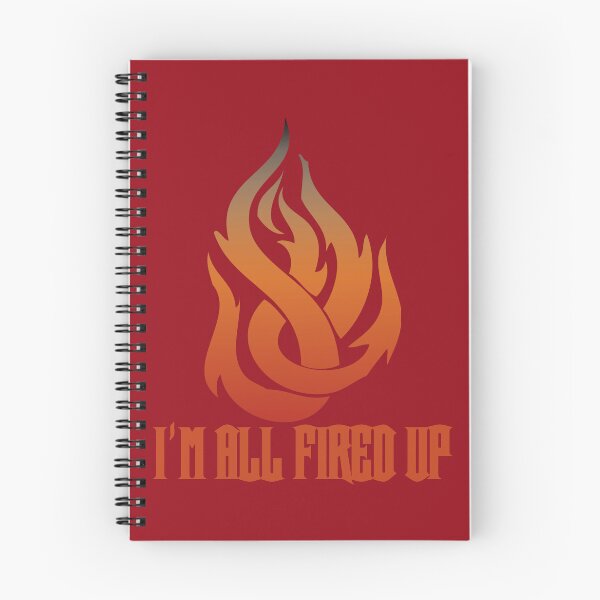 Item preview, Flame I'm All Fired Up Cranberry designed and sold by WakameDragon.