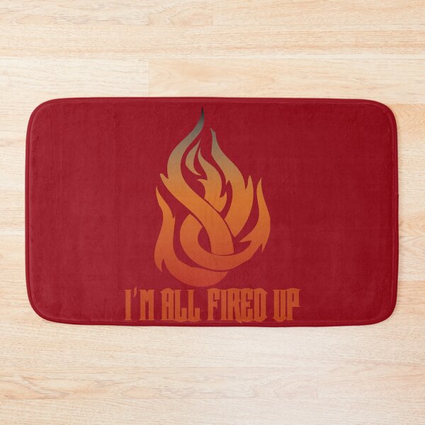 Item preview, Flame I'm All Fired Up Cranberry designed and sold by WakameDragon.