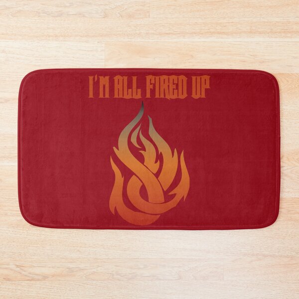 Item preview, I'm All Fired Up Flame Cranberry designed and sold by WakameDragon.