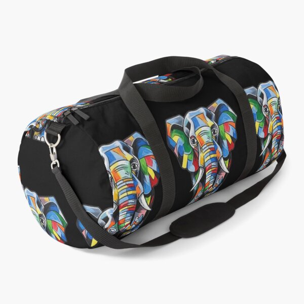 Item preview, Vibrant Geometric Elephant Art designed and sold by ElephantVibes.