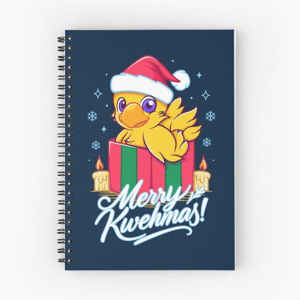 Item preview, Chocobo Merry Kwehmas! designed and sold by AlundrART.