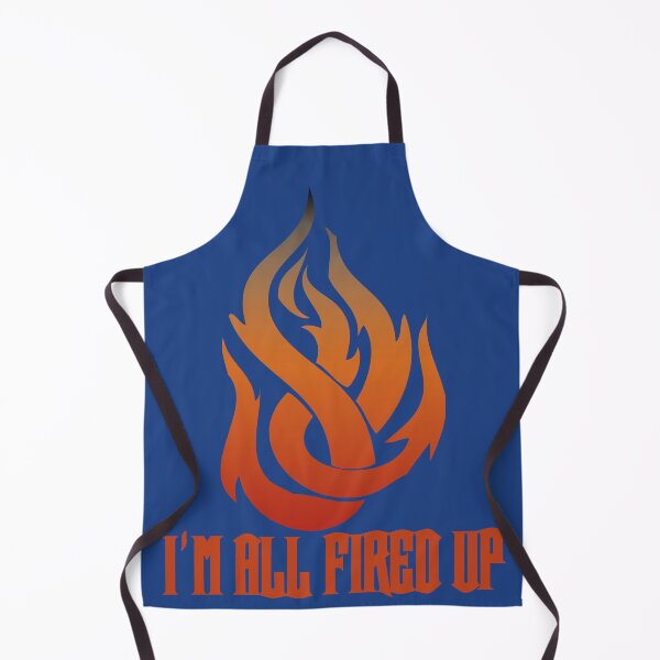 Item preview, Flame I'm All Fired Up Royal Blue designed and sold by WakameDragon.