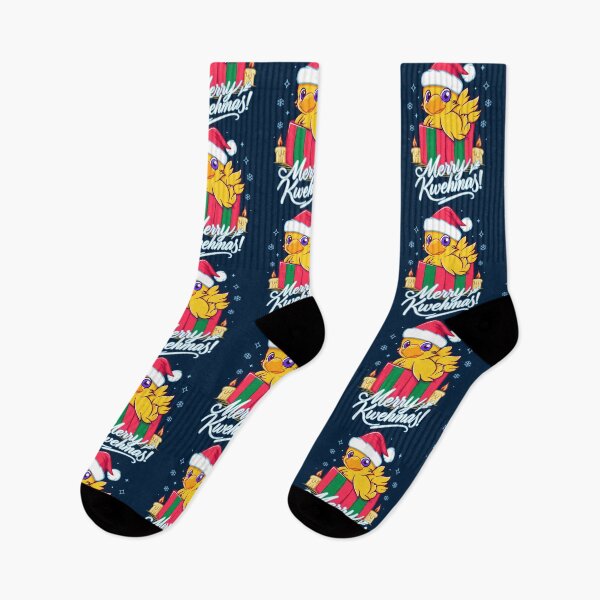 Item preview, Chocobo Merry Kwehmas! designed and sold by AlundrART.