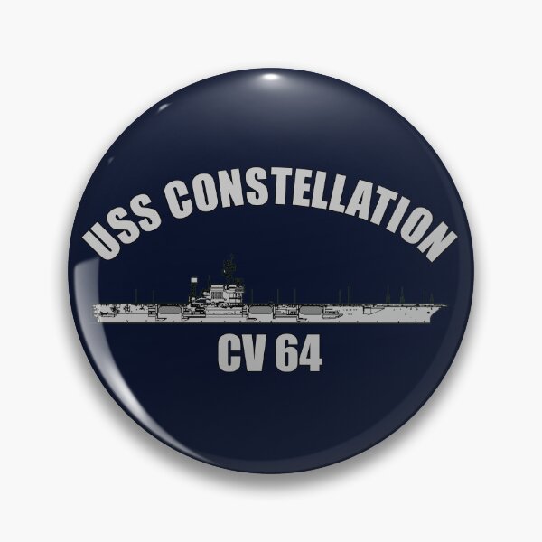Item preview, USS Constellation CV-64 – Vintage Aircraft Carrier Profile designed and sold by Fajar.