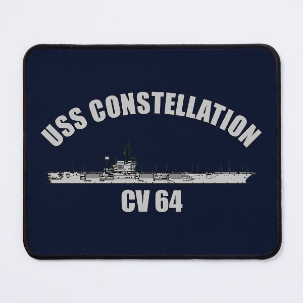 Item preview, USS Constellation CV-64 – Vintage Aircraft Carrier Profile designed and sold by Fajar.