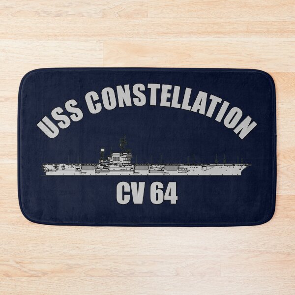 Item preview, USS Constellation CV-64 – Vintage Aircraft Carrier Profile designed and sold by Fajar.
