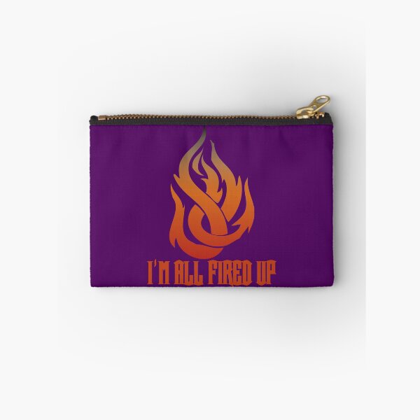 Item preview, Flame I'm All Fired Up Purple designed and sold by WakameDragon.