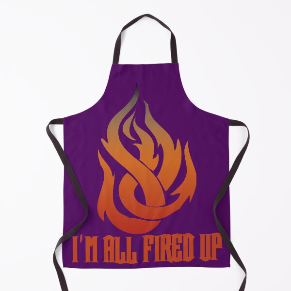 Item preview, Flame I'm All Fired Up Purple designed and sold by WakameDragon.