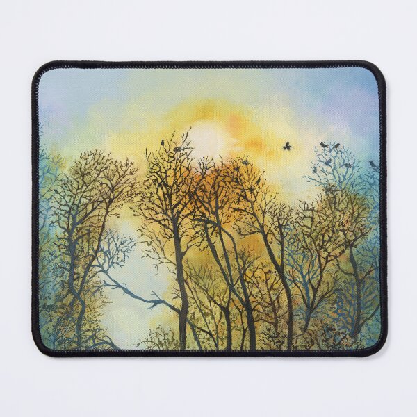 Item preview, Winter Dusk (acrylic on canvas) designed and sold by Painting By Nature.