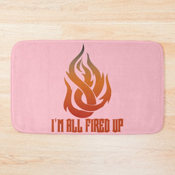 Item preview, Flame I'm All Fired Up Pink designed and sold by WakameDragon.