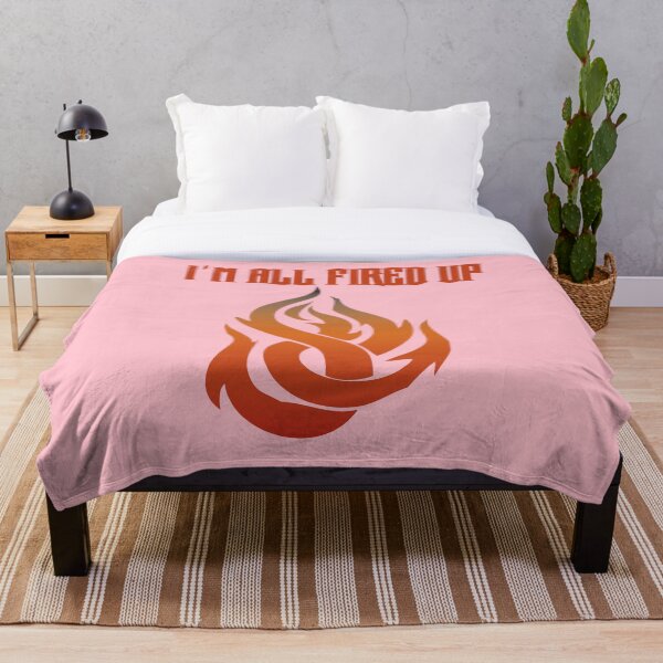 Item preview, I'm All Fired Up Flame Pink designed and sold by WakameDragon.