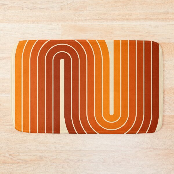 Item preview, Retro Geometric Orange Gradient Design 622 designed and sold by tonymagnerart.