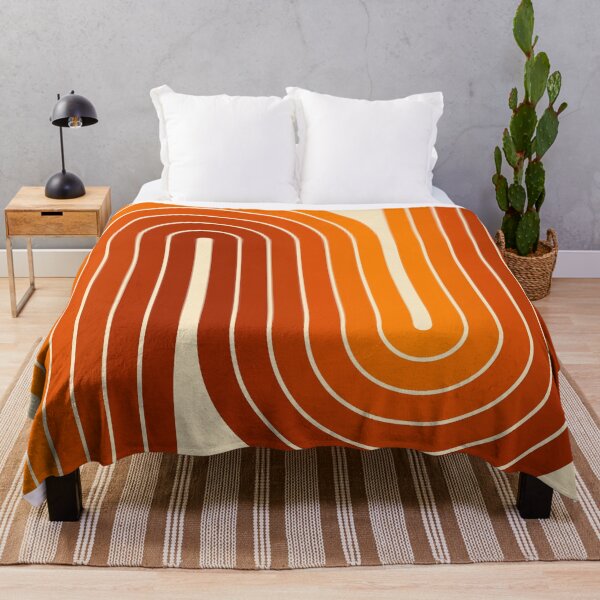 Item preview, Retro Geometric Orange Gradient Design 622 designed and sold by tonymagnerart.