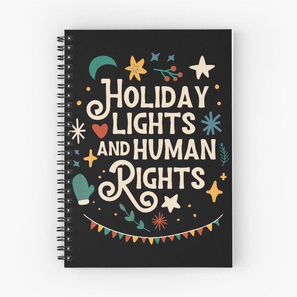 Item preview, Retro Holiday Lights And Human Rights Supporters Christmas  designed and sold by stanton88.