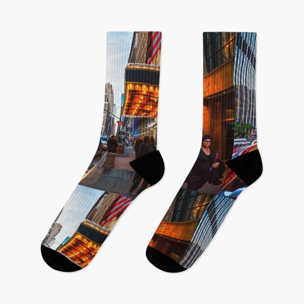 Item preview, Evening Walk Near Affinia Manhattan Hotel designed and sold by Paul Thompson Photography.