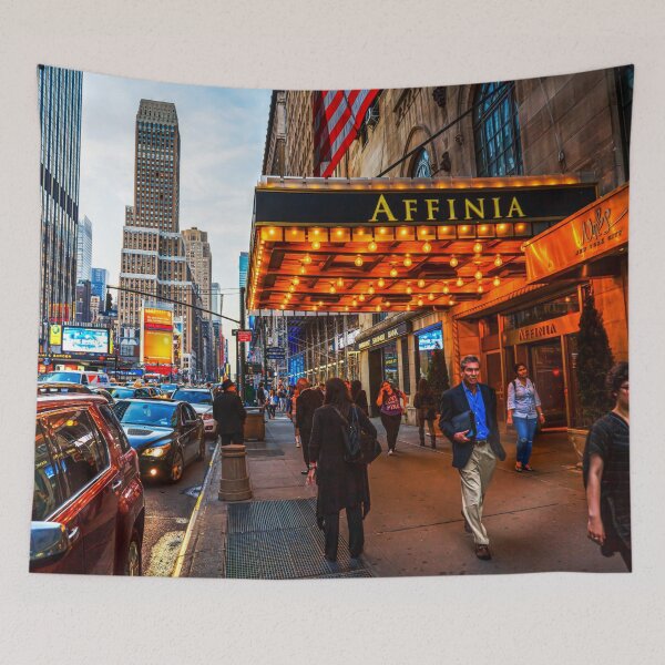 Item preview, Evening Walk Near Affinia Manhattan Hotel designed and sold by Paul Thompson Photography.