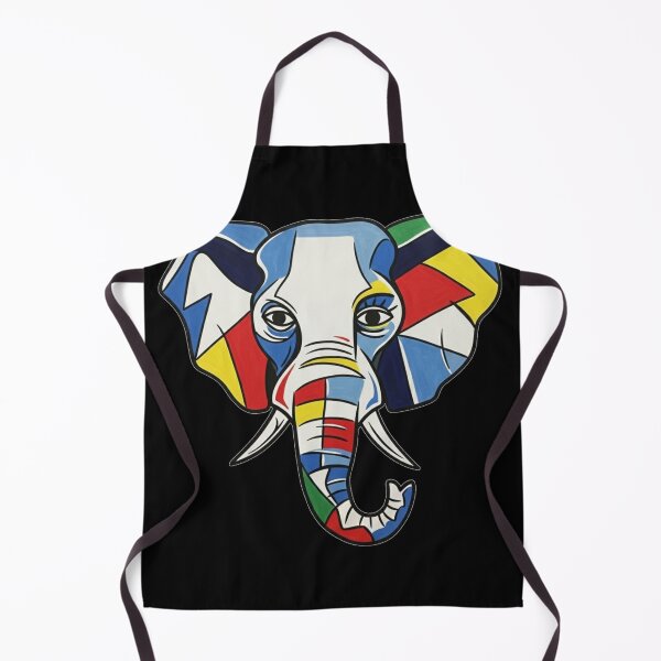 Item preview, Vibrant Geometric Elephant Art designed and sold by ElephantVibes.