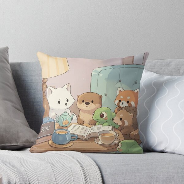 Item preview, Cozy Animal Friends Reading Session designed and sold by sebastiansasha.
