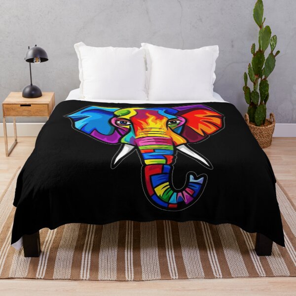 Item preview, Vibrant Elephant Spirit designed and sold by ElephantVibes.