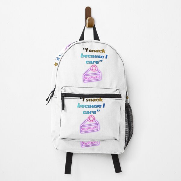 Item preview, I Snack Because I Care – Food Quote designed and sold by SloganSauce.
