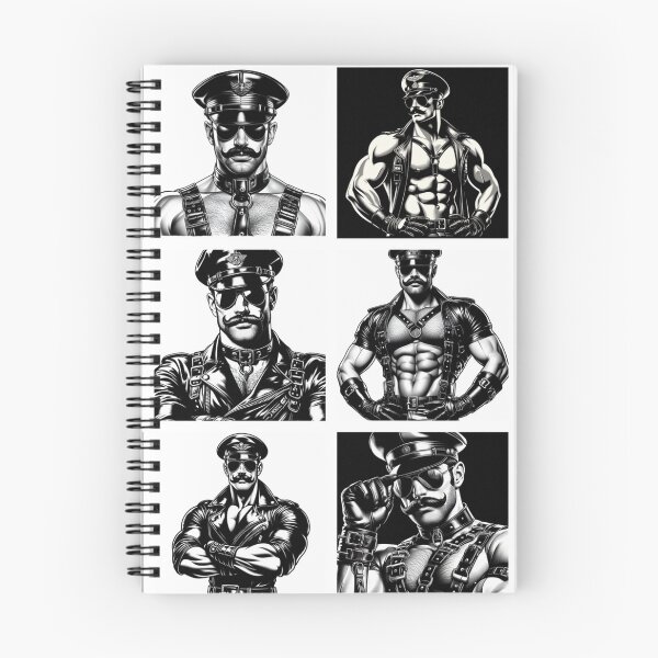 Item preview, Gay Leather Daddy Power Tom of Finland Tribute Berlin German Pride Graphic Design designed and sold by ItsAKinkThing.