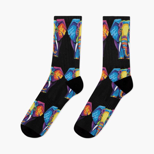 Item preview, Vibrant Pop Art Elephant designed and sold by ElephantVibes.