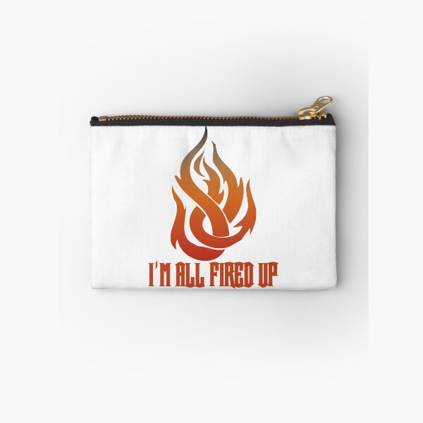 Item preview, Flame I'm All Fired Up White designed and sold by WakameDragon.