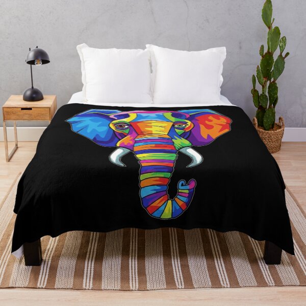 Item preview, Rainbow Elephant Majesty designed and sold by ElephantVibes.