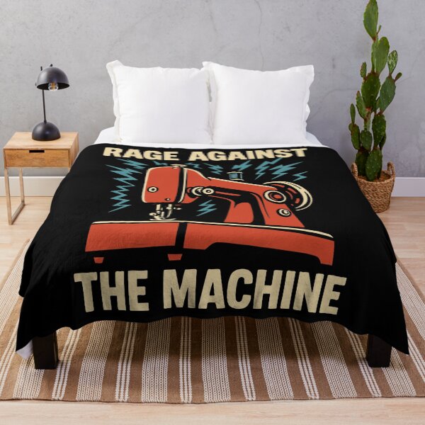 Item preview, Rage Against the Machine Funny Sewing Pun designed and sold by Victor Shadehorn.