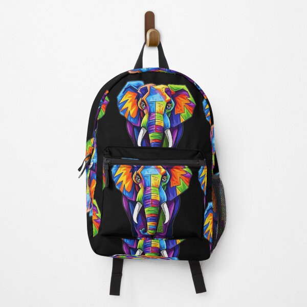 Item preview, Kaleidoscope Elephant Art designed and sold by ElephantVibes.